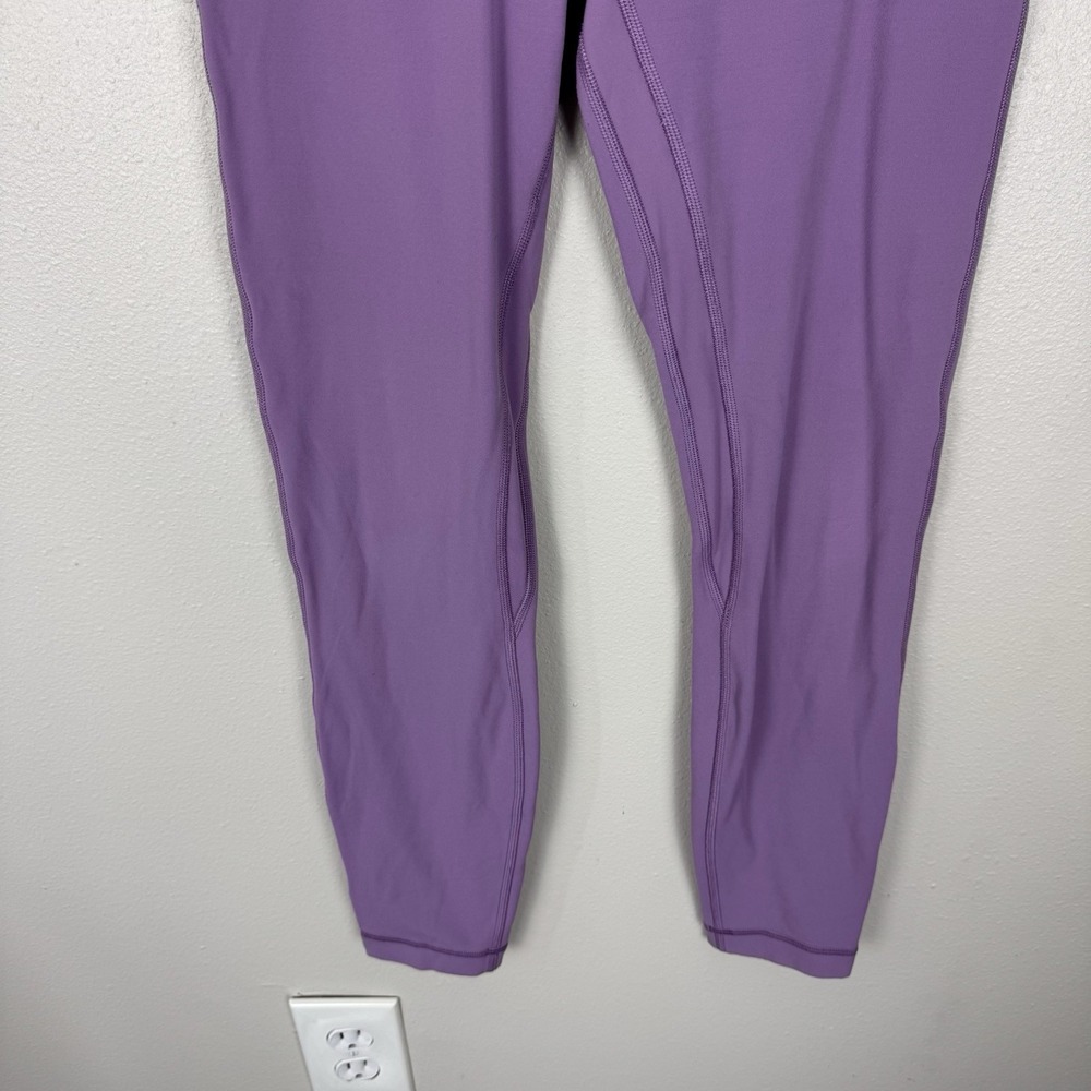 Lululemon Align High Rise Pant 25" In Wisteria Purple Size 4 Nulu - Picture 3 of 7